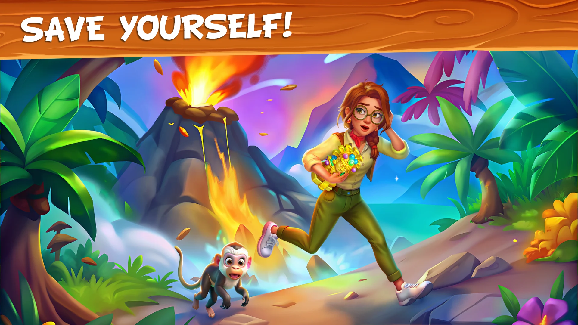 Lost Island:Merge Farm Village screenshot