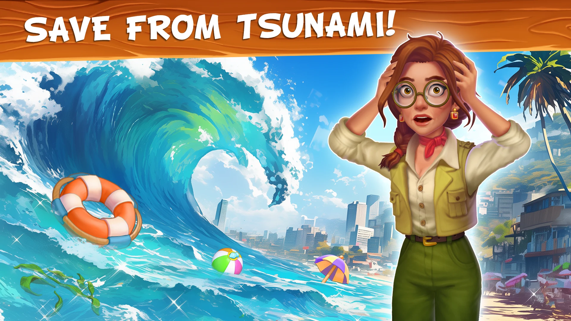 Lost Island:Merge Farm Village screenshot