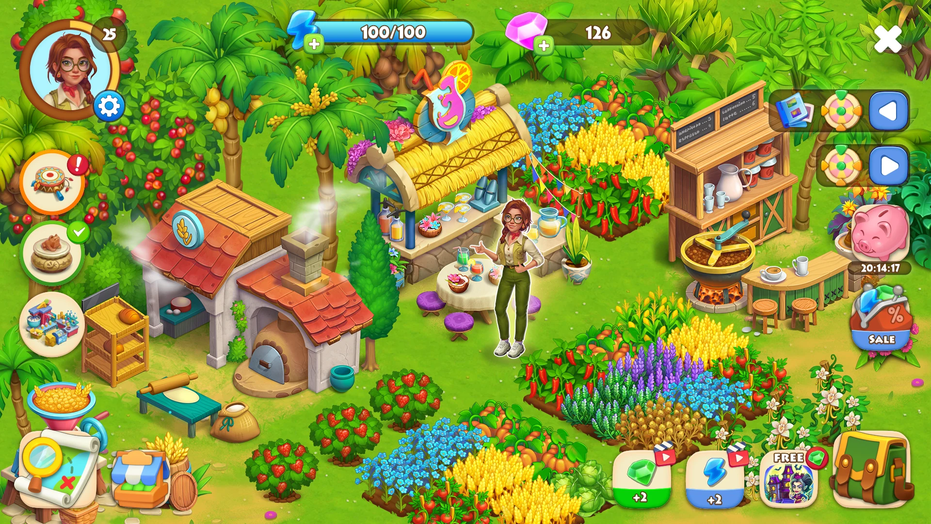 Lost Island:Merge Farm Village screenshot