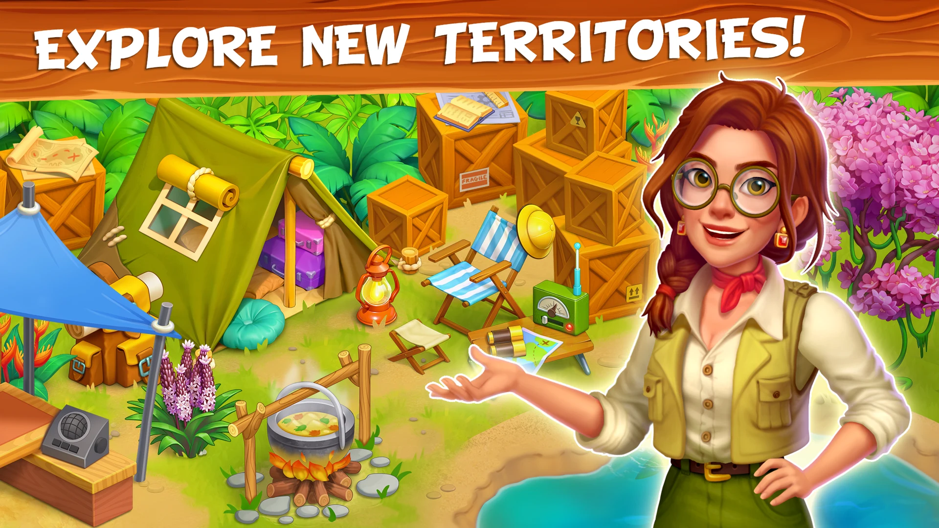 Lost Island:Merge Farm Village screenshot